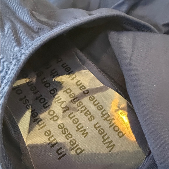 Quince Italian Ruffle Shoulder One-Piece Swimsuit Sz 16 Navy NEW - Picture 5 of 5